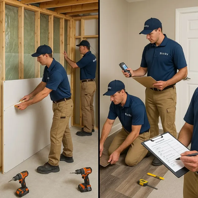 Repairs and Reconstruction process in Port Jervis, NY